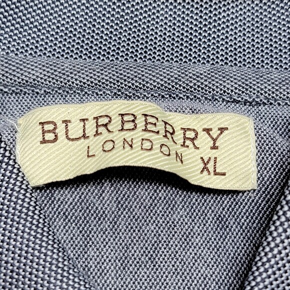 Burberry London SS Navy Polo - Size XL* - Picture 5 of 6
